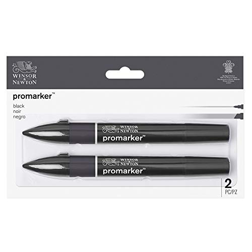 【中古】【未当て嵌める・未開封品】Winsor \u0026 Newton 労働者階級目じるし 2個仕掛ける 黒いこと