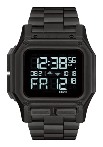 【中古】【未当て嵌める・未開封品】【NIXON】ニクソン ウオッチ Regulus SS A1268-001 黒いこと 黒