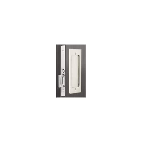 【中古】【未使用・未開封品】Emtek 2114 高さ7-1/4インチ 通路ポケットドア ほぞ穴ロック モダンな長方形コレクション(フラットブラック)
