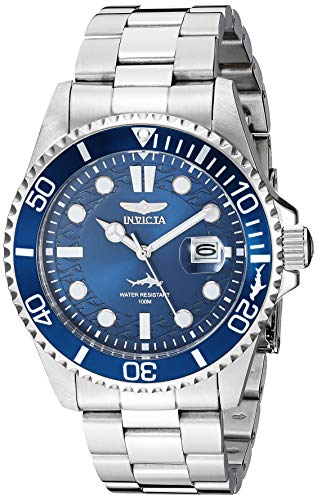 【中古】【未当て嵌める・未開封品】Invicta Men\u0027s Pro Diver Quartz Watch with Stainless Steel Strap, Silver, 22 (Model: 30019)