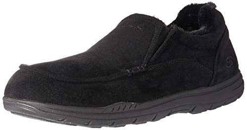 【中古】【未当て嵌める・未開封品】Skechers メンズ Expected X- Larmen US 大きさ: 7 色つや: 黒いこと