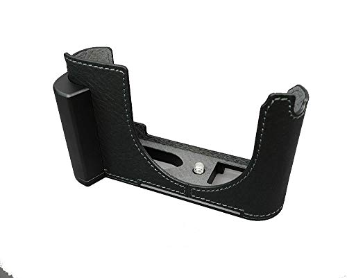 【中古】【未使用・未開封品】Lim's Design LC-Q2DBK メタルグリップ本革カメラハーフケース Leica Q2用 ブラック|AJIMURA-SHOP