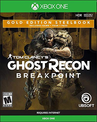 【中古】【未使用・未開封品】Tom Clancy's Ghost Recon Breakpoint: Steelbook Gold Edition (輸入版:北米) - XboxOne｜AJIMURA-SHOP