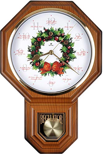 【中古】【未使用・未開封品】Justime スペシャルエディション スクールハウス 12曲 キャロル オブ クリスマス リース メロディー プラスチック 壁時計 台湾製 (TCXM0258-LW 26,939円