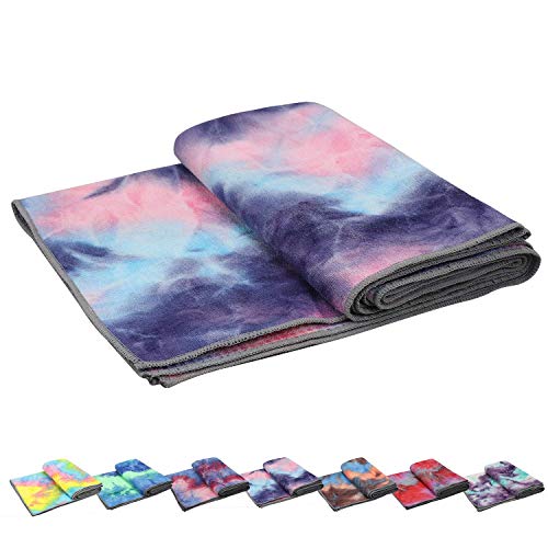 【中古】【未当て嵌める・未開封品】瑜伽西洋手ぬぐい 上滑り打ち切りホットヨガタオル 上滑り打ち切りワーヘル風合い 100%吸いあげる性 無臭マイクロ衣料繊維 瑜伽毛布 標準尺度大きさ 24 x 72イ