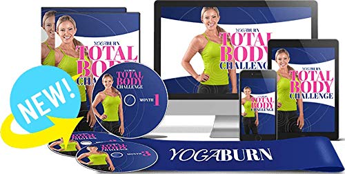 【中古】【未当て嵌める・未開封品】Yoga Burn Total Body Challenge + 瑜伽ダンス楽隊