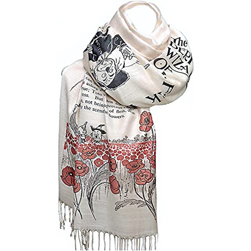 【中古】【未使用・未開封品】UNIVERSAL ZONE オズの魔法使い スカーフ/ショール, オフホワイト, 72