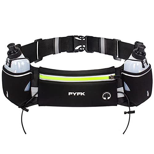 【中古】【未使用・未開封品】PYFK ランニングポーチ 300mlボトル付き スマホ ウエストポーチ 軽量 防水 ランニング ポーチ ペットボトル ランニング用 マラソン ジョッキング｜AJIMURA-SHOP