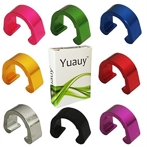 【中古】【未当て嵌める・未開封品】Yuauy Cクリップクランプ 軽銀アロイ 金属元素 Uゼムクリップ バックル MTB BMXマウンテンバイク 銀輪 打ちきり有線テレビ 変速機 シフター 有線テレビ ガ 自転車用パーツ-自転車・サイクリング