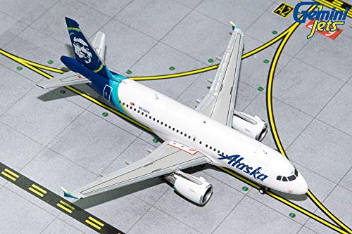 【中古】【未使用・未開封品】GeminiJets 1:400 アラスカ航空 エアバス A319 飛行機モデル GJASA1851｜AJIMURA-SHOP