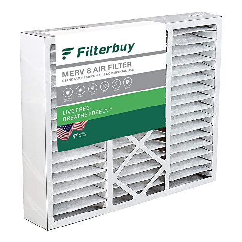 【中古】【未当てはめる・未開封品】FilterBuy 20x25x5 Honeywell FC100A1037 取り替えっこ筋目AC炉大気圏こし器 (MERV 8、AFBしろがね色)。 Honeywell 203720、FC35A1027、FC100A1037、