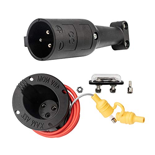 【中古】【未使用・未開封品】No. 1 accessories 48V Charger Cord Plug & Charger Receptacle for Club Car DS Precedent Golf Carts 1995 Up #101828901#101802101#10337550