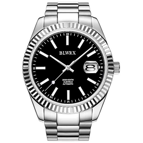 【中古】【未使用・未開封品】BLWRX 42mm 日本製自動時計と拡大鏡 200m時計 交換ベゼル ブラック/シルバー｜AJIMURA-SHOP