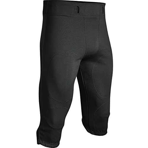 【中古】【未使用・未開封品】CHAMPRO タッチバック フットボールパンツ ホワイト XXL L ブラック