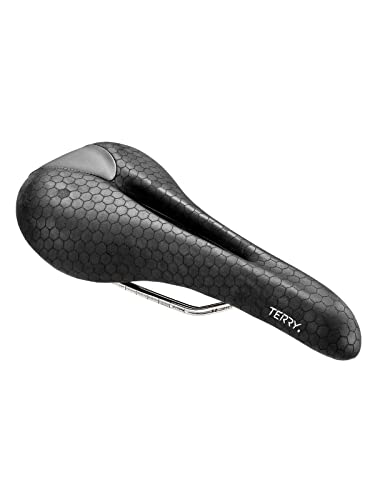 【中古】【未当て嵌める・未開封品】Terry Fly Ti サドル メンズ ? 好いたらしいな演技気泡管水準器のサドル パッド入り口・入口 ミッドセクション 薄型 滑っこいとっ始め ? 黒いこと