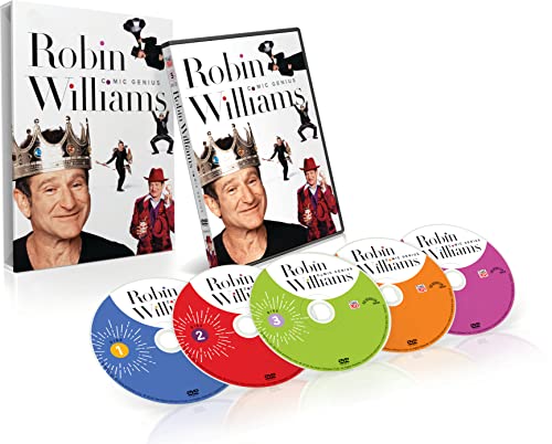 【中古】【未使用・未開封品】Robin Williams Comic Genius (5 Discs) [DVD]