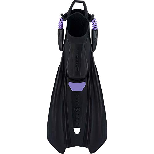 【中古】【未当て嵌める・未開封品】Aqua Lung 黒風フィン XX-Small 黒いこと