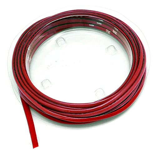 【中古】【未使用・未開封品】GAZOZ PERFORMANCE 15-19 スバル WRX STI用 6mm 1/4インチ ピンストライプ フロントグリル レッドストライプ モールディング 3.5M