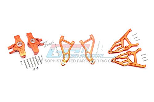 【中古】【未使用・未開封品】RCスペアパーツ Traxxas Unlimited Desert Racer 4X4 (#85076-4) Upgrade Parts Aluminum Front Upper & Lower Arms + Knuckle Arms Set - 28Pc｜AJIMURA-SHOP