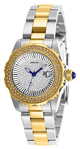 【中古】【未当て嵌める・未開封品】Invicta Women\u0027s Angel Steel Bracelet \u0026 Case Swiss Quartz MOP Dial Analog Watch 28440