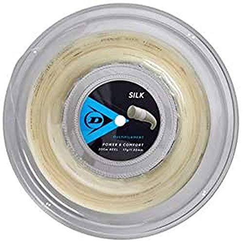 【中古】【未当て嵌める・未開封品】DUNLOP シルクテニスストリング 17g