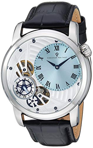 【中古】【未使用・未開封品】Christian Van Sant Men's Sprocket Auto-Quartz - Blue - Quartz Watch｜AJIMURA-SHOP