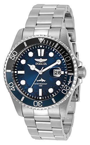 【中古】【未当て嵌める・未開封品】Invicta Pro Diver メンズ 43粍 ステンレス鋼スチール写真 青み文字盤 石英 30807, ダイバー