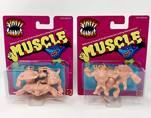 【中古】【未使用・未開封品】M.U.S.C.L.E. Street Sharks 90's TV Cartoon Complete Set Big Slammu, Slash, Streex, Ripster,Dr. Piranoid & Jab｜AJIMURA-SHOP