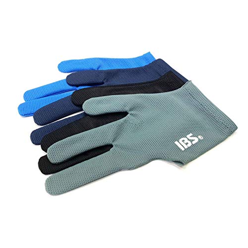 【中古】【未使用・未開封品】IBS 3本指 ビリヤード グローブ スヌーカーキュー プロフェッショナル クール メッシュ 4色