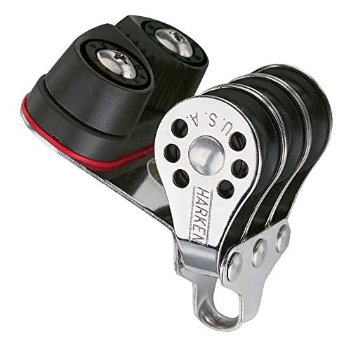 【中古】【未当て嵌める・未開封品】HARKEN 22粍 トリプルマイクロブロック カムクリート付き添い人 魚釣り 230F