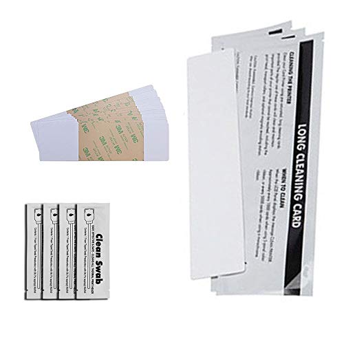 【中古】【未使用・未開封品】DuraClean DC-86177 IDプリンタークリーニングキット ほとんどのFargoカードプリンターに対応 クリーニングペン2枚、クリーニングカード10枚\u0026ク
