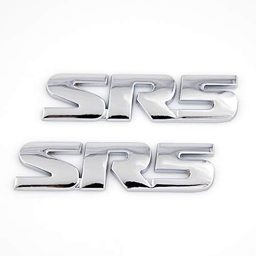 【中古】【未使用・未開封品】UpAuto SR5 エンブレム サイド/レア V6 SR5 トランク デカール メタル ステッカー バッジ タコマ用 (シルバー) 2点｜AJIMURA-SHOP 10,804円