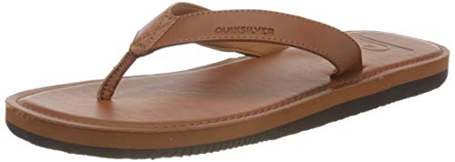 【中古】【未当て嵌める・未開封品】Quiksilver メンズ 砂浜＆スウィミングプールシューズ US 大きさ: 9 色つや: 赤銅色