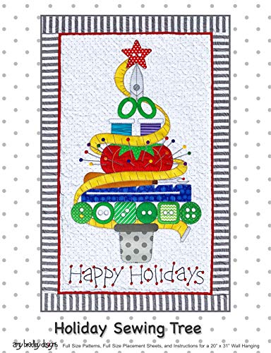 【中古】【未使用・未開封品】Amy Bradley Designs ABD290 Holiday Sewing Tree Quilt Pattern