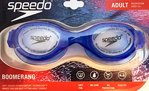 【中古】【未使用・未開封品】Speedo 大人用 ブーメランゴーグル: ブルー 17,355円