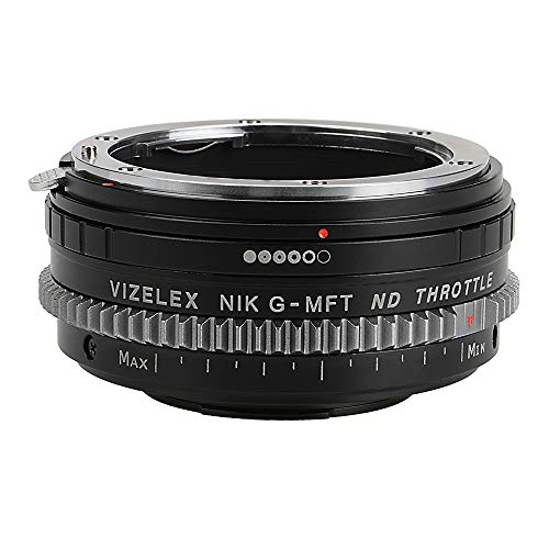 【中古】【未使用・未開封品】Vizelex CINE ND Throttle Lens Adapter Compatible with Nikon F-mount G-type Lenses to Micro Four Thirds Mount Cameras|AJIMURA-SHOP