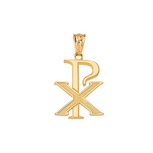 【中古】【未当て嵌める・未開封品】お墨付きゴールド Chi Rho PX XP クリストグラム 記号 引きつける シャンデリヤ
