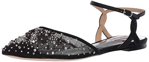 【中古】【未使用・未開封品】Badgley Mischka レディース Carissa バレエフラット US サイズ: 6 カラー: ブラック｜AJIMURA-SHOP