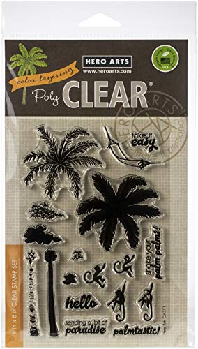 【中古】【未使用・未開封品】Hero Arts クリア STMP、US:ワンサイズ、カラーレイヤリングパームツリー 9,377円