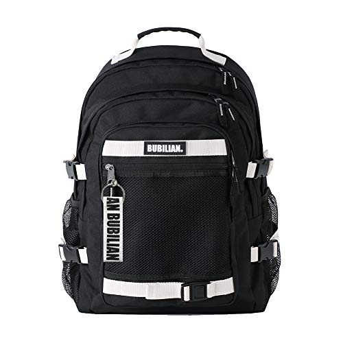 【中古】【未使用・未開封品】Bubarian 3D ユニセックス バックルアップ ノートパソコン スリーブ バックパック 無料のキーチェーン付き 3D Maid