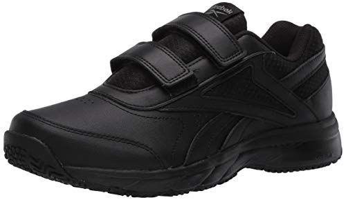 【中古】【未当てはめる・未開封品】Reebok レディース Work N Cushion 4.0 Kc D ウォーキングシューズ US 大いさ: 7.5 Wide 色合い: 黒いこと