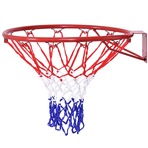 【中古】【未使用・未開封品】TimmyHouse バスケットボールメタルリングフープネットリム 18インチ プロフェッショナルサイズ 壁取り付け アウトドア|AJIMURA-SHOP