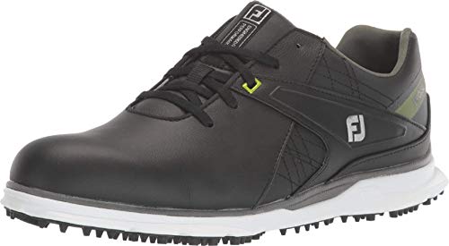 【中古】【未当て嵌める・未開封品】FootJoy（フットジョイ） メンズ Pro/Sl ゴルフシューズ, 黒いこと/菩提樹, 9.5 Narrow