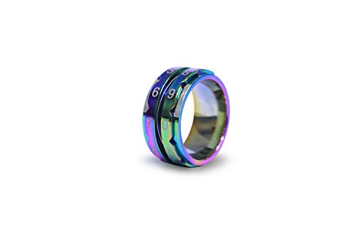 【中古】【未当て嵌める・未開封品】Knitter\u0027s Pride Rainbow Row Counter Ring-Size 9: 19.0粍 Diameter -KP800423