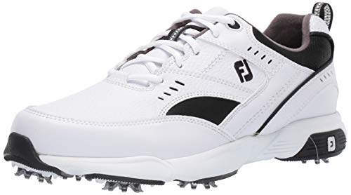 【中古】【未使用・未開封品】FootJoy メンズ スニーカー ゴルフシューズ US サイズ: 8.5 Wide カラー: ホワイト