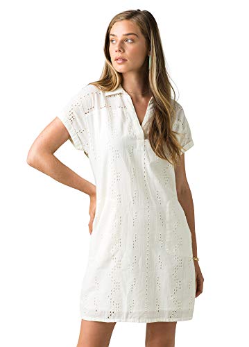 【中古】【未当て嵌める・未開封品】prAna - Women\u0027s Ladyland Dress, Soft White, Medium