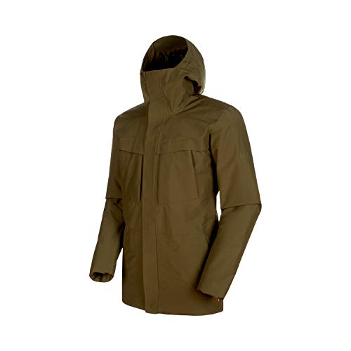 【中古】【未当て嵌める・未開封品】Mammut Chamuera HS Thermo Hooded Parka iguana 2XL