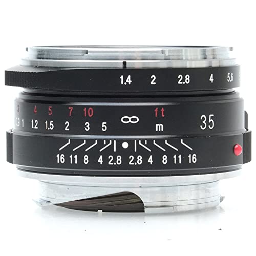 【中古】【未使用・未開封品】Voigtlander Nokton 35mm f/1.4 II シングルコート ライカ Mマウントレンズ - ブラック