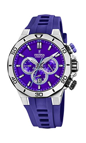 【中古】【未使用・未開封品】[男性用腕時計]Festina Unisex Adult Chronograph Quartz Watch with Silicone Strap F20449/D[並行輸入品]｜AJIMURA-SHOP
