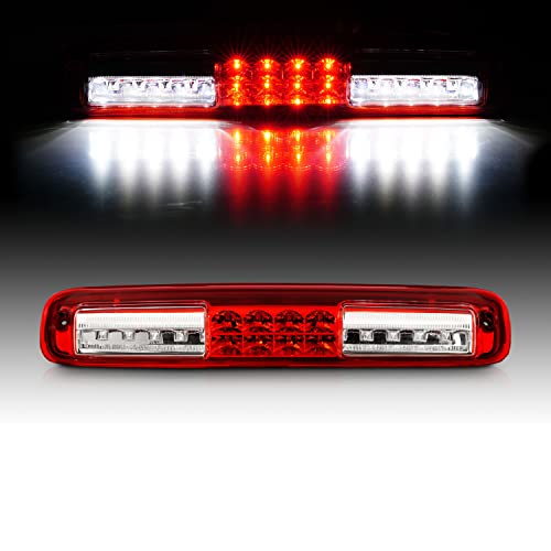 【中古】【未使用・未開封品】AmeriLite レッド/クリア LED サードブレーキライト シボレーシルバラード用 : GMC シエラ
